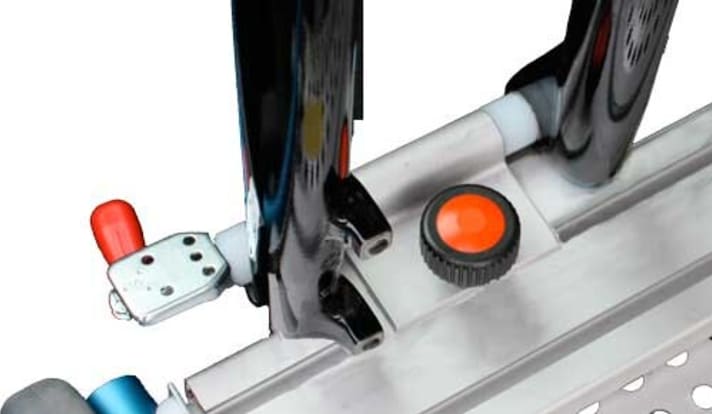   The Veloboy quick release in detail