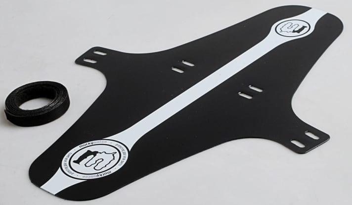   Mini mudguard for mountain bikes: Mucky Mutz Face Fender XL