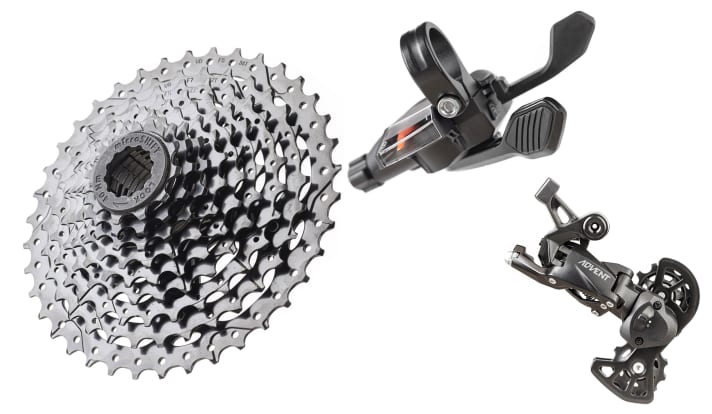 Für 20-Zoll-Bikes: Microshift Advent