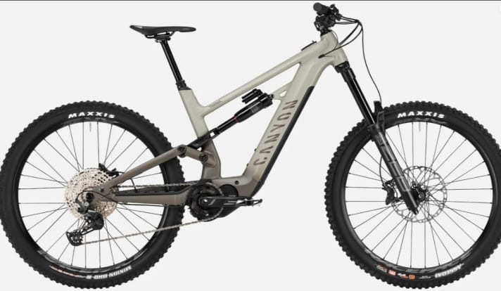 Type E-FREERIDER: Canyon Torque ON 7 (aluminium) | Price: 3999 Euro | FW: 180/175 mm