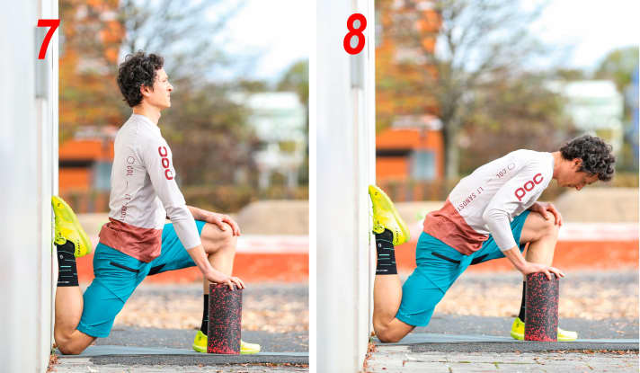 More mobility - exercises for the lumbar spine and hips: straightening up