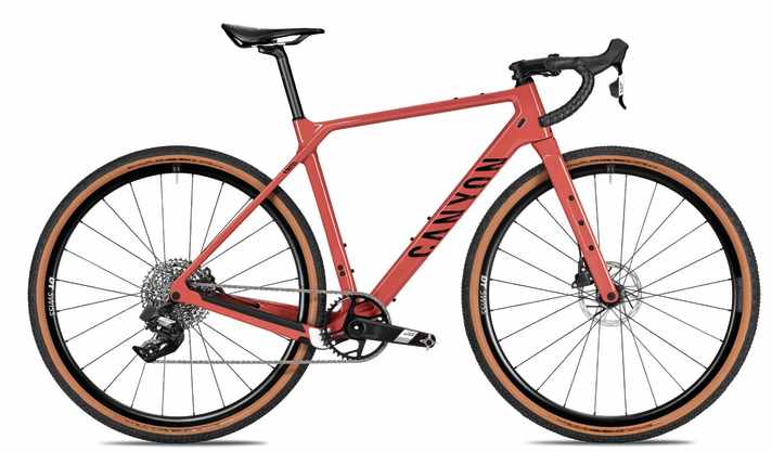 The gravel bike from the Koblenz-based mail order company: Canyon Grizl CF SL 6 AXS.