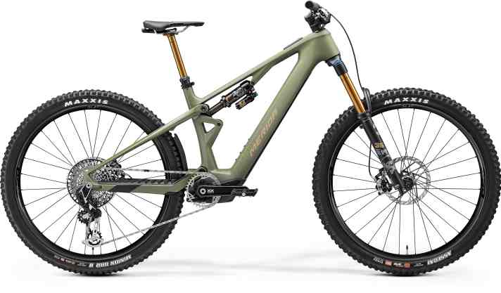 The top model eOne-Sixty SL 10k shines with Fox Factory components and many carbon parts. It costs 10,999 euros.