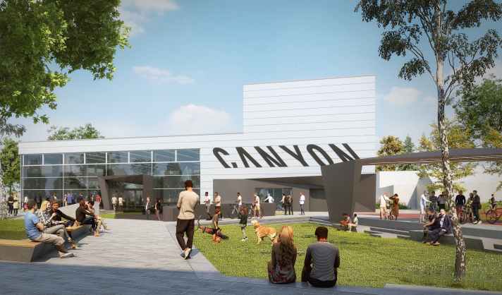 So schön soll’s werden bei Canyon in Koblenz