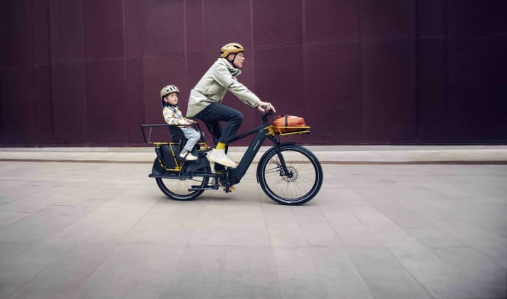 Parent taxi to the daycare centre? If you enjoy cycling at an early age, you will also enjoy cycling in everyday life later on.