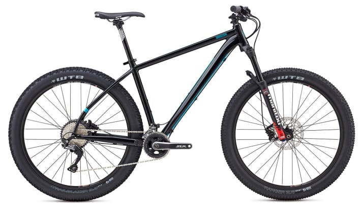   Beim Breezer Thunder hat man die Wahl: hier das Alu-Hardtail mit 2,8 Zoll breiten WTB-Pneus…