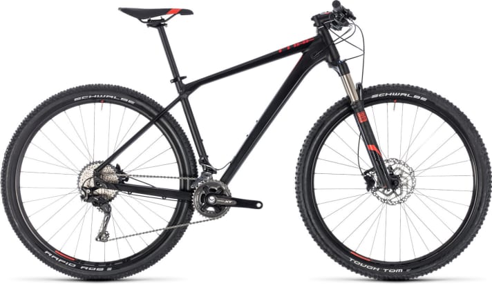   The Cube Reaction 2018 for 1099 euros with Shimano XT-SLX-Mix.