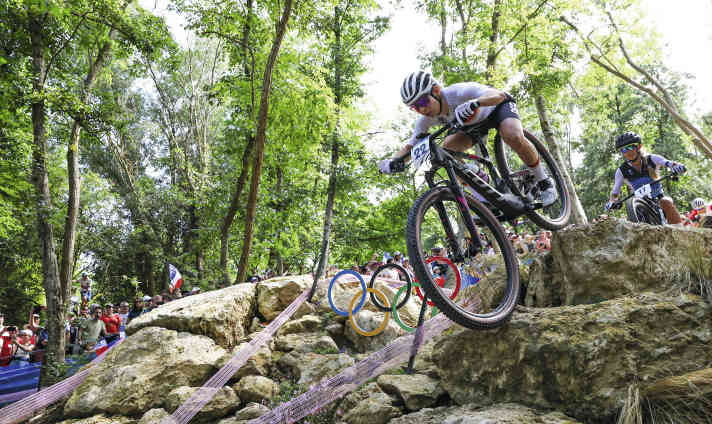 The only German starter in the women's cross-country race: Nina Benz finished in 16th place.
