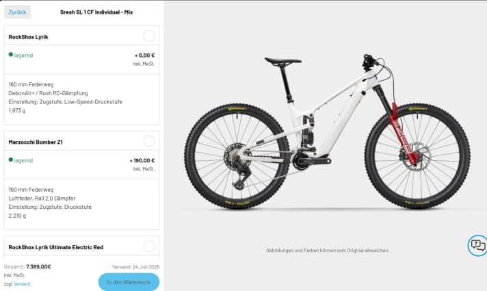 Beim Fahrwerk lässt sich viel Geld sparen...mach ich aber nicht.