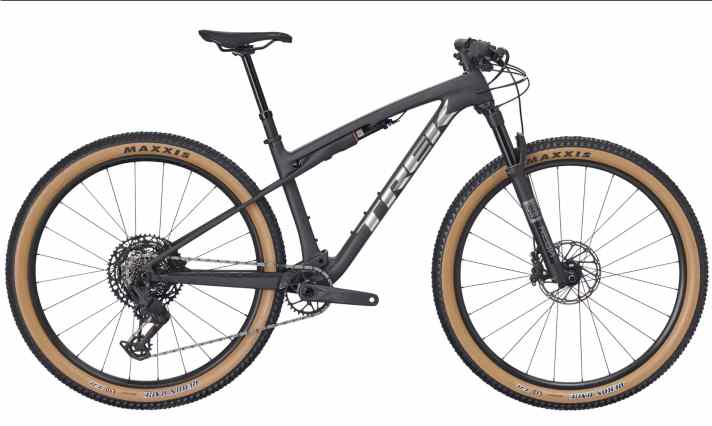 While the top model of the Supercaliber comes with Ultimate Flight Attendant suspension from Rock Shox, the suspension elements in the SL9 are somewhat more conventional - with a Rock Shox Reba SL fork and SIDLuxe shock.