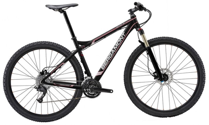   Bergamont Revox: Weight 10.8 kilos - suspension travel 100 mm