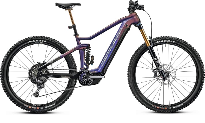The No Pogo R25i from Centurion: 160/155 mm travel, 29 inch, aluminium frame, 7399 euros.
