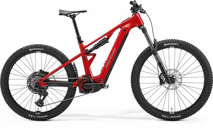 For 4899 euros, the ETMO 700 offers a full 160 millimetres, Bosch CX with 600 watt hours and an affordable Rockshox suspension.