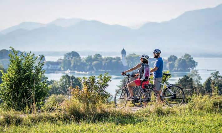 Cycle tour in Chiemgau