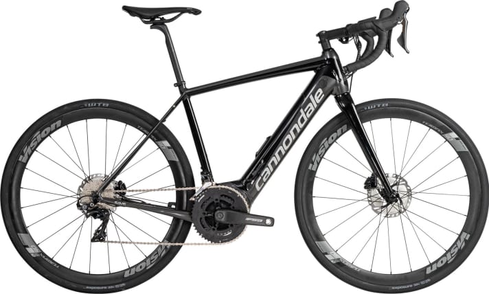  Cannondale verwendet beim E-Rennrad einen Bosch-Mittelmotor.