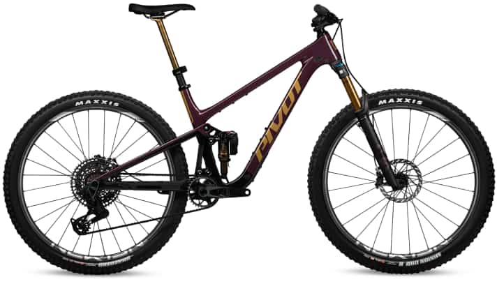 Luxury beast: With the Fox Live Valve Neo electronic automatic suspension, the Pivot Trailcat SL costs a fortune.