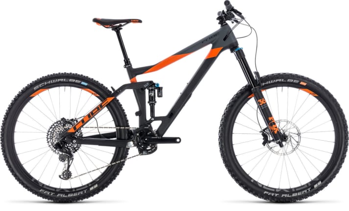 The Stereo 160 is Cube's most thoroughbred enduro bike. The frame remains unchanged for 2018. An <a href="mountainbikes/enduro/test-2016--enduros-cube-stereo-c68-action-team/a35390.html" rel="noopener noreferrer">Action Team Replica variant</a> is no longer available for the time being.