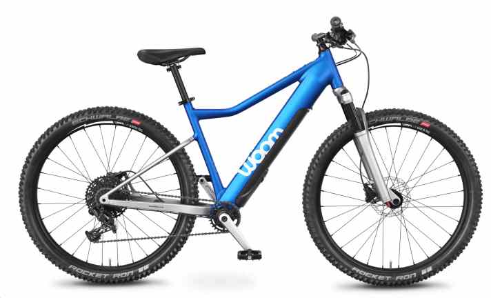 Das Woom Up 5 bleibt dank Fazua-Motor verhältnismäßig leicht für ein Kinder-E-Bike.