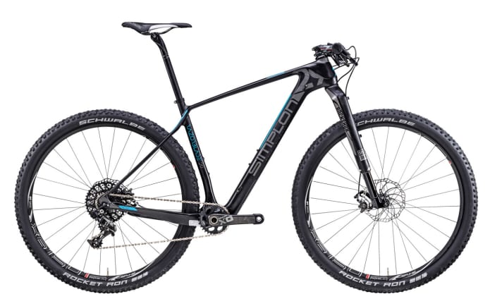   The Simplon Razorblade 29: The RS version for 2016 with the RS-1 fork and 1x11 drivetrain from Sram.