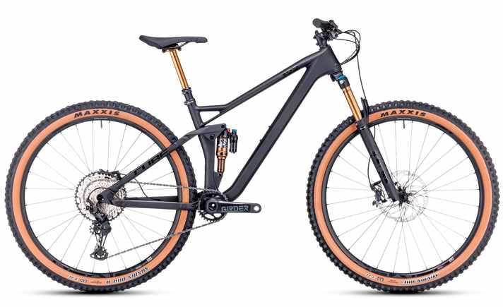 The Cube One22 is a classic for touring. It is light, manoeuvrable and likes single trails and winding courses. Also good: with the current discounts, it's easy on the wallet too. 2299 instead of 3699 euros for the Cube Stereo One22 HPC EX 29 MY23.