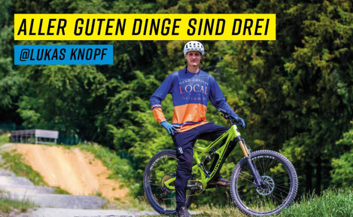 The 22-year-old from Saxony is also one of the most successful bike YouTubers in Germany. | d.