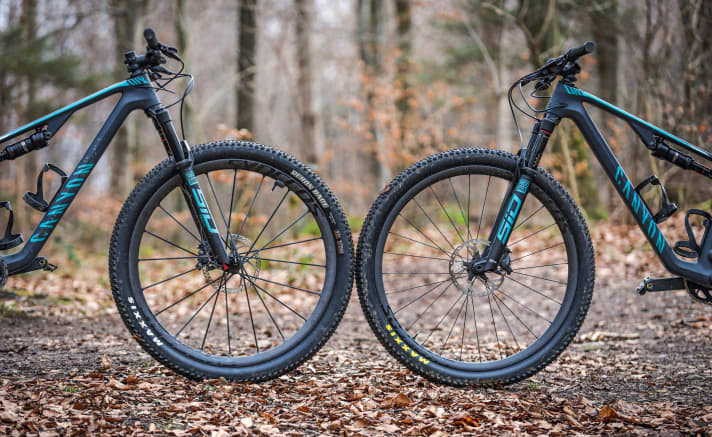 Syncros Silverton SL (links) gegen Silverton 1.0 s