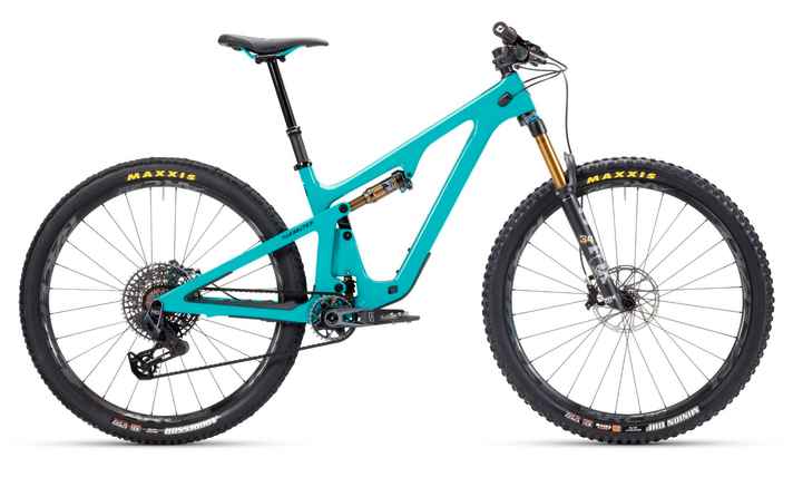 Second place in the Bike Of The Year vote in the trail bike category goes to the Yeti SB120.