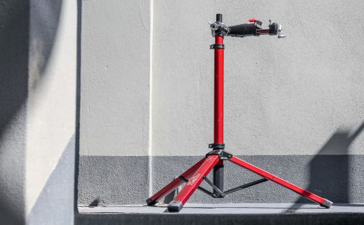 Der Feedback Sports Pro Mechanic HD steht sehr stabil.