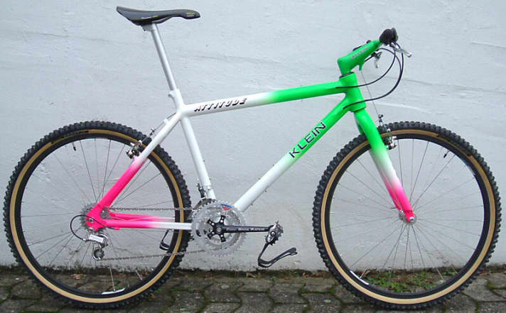   Für dieses Bike würden selbst heute noch eingefleischte Retro-Fans ihr Konto plündern: ein Klein Attitude.