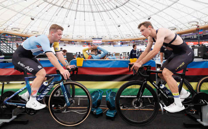 Les championnats du monde se déroulent au vélodrome de Peñalolén