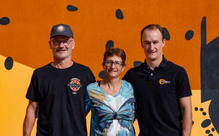 Monika Großmann hat bisher keines der 21 Desert Dash Rennen ausgelassen. Das ist Passion!