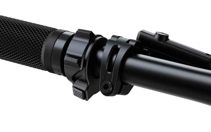 The boost function can be activated quickly with a quick click using the button at the bottom. This works more effectively than with the previous model.