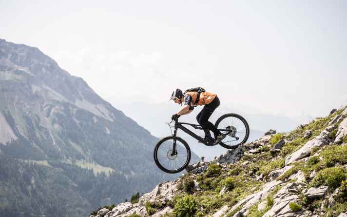 The Ryvon ST also takes difficult descents in its stride. Riding safety is high.