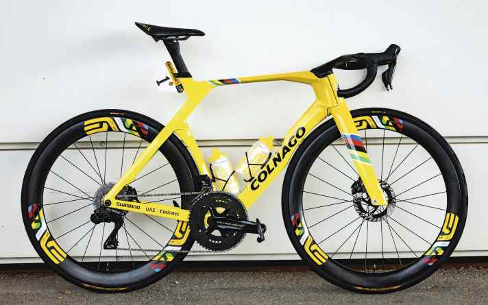 Colnago Y1Rs von Tadej Pogačar