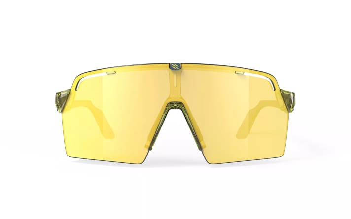 Convient également aux porteurs de lunettes : Un insert optique à clip spécialement conçu peut être placé derrière l'écran teinté tout en restant invisible de l'extérieur.