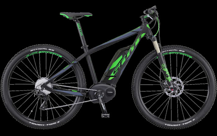   In addition to the 29-inch version shown here, the E-Aspect is also available in 27.5 inches and as a Contessa model.