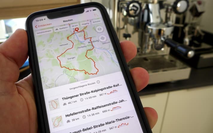 Routenplanung mit Strava Summit