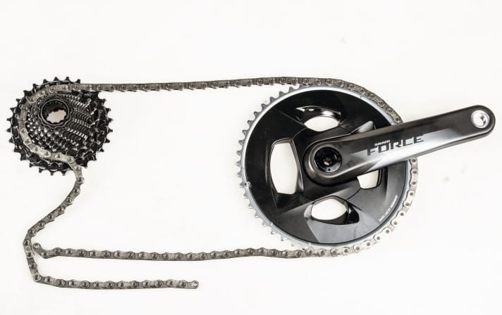 The chainrings and sprocket set must be adapted to the terrain and your own performance - only then can the gearbox be utilised perfectly