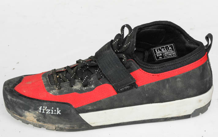 The Fizik Gravita Tensor: Robust mountain bike shoe for tough enduro use