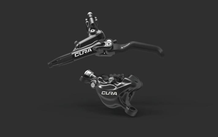 Formula Cura is the name of the new brake from Formula. The Cura uses mineral oil for the first time, costs from 124 euros and weighs 360 grams.