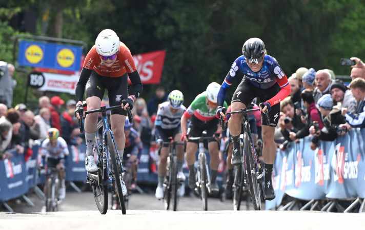 Demi Vollering is probably the biggest challenger to last year's winner Puck Pieterse