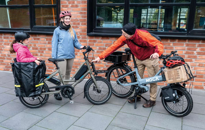 Two different concepts: The Tern is more broadly based, while the Moca also offers very specific customised use (see the toolbox).