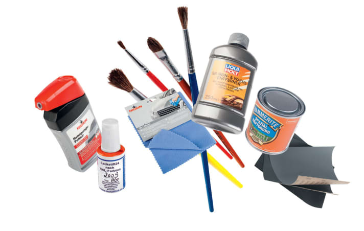   Das brauchen Sie für die Lackarbeiten