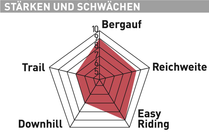 Giant Stance E+ 1 Pro - Test diagram