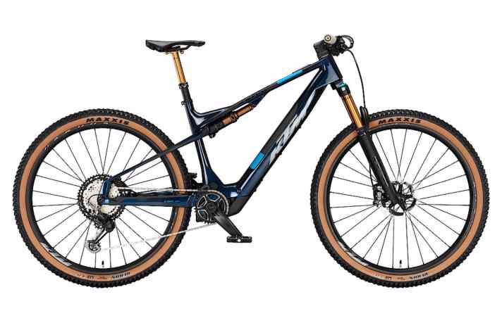 Sportliche Optik aber ordentlicher Federweg. Das leichte KTM Macina Scarp SX ist ein gelungener, leichter Tourer mit Reserven und unser Platz drei in der Leserwahl in der Kategorie Tour.