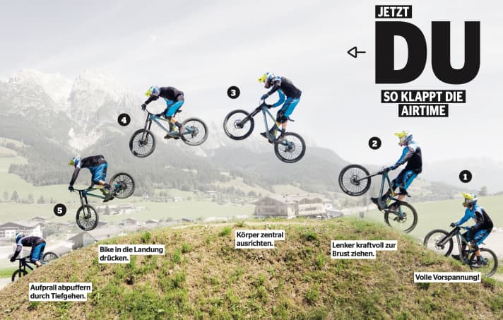 More airtime in 5 steps