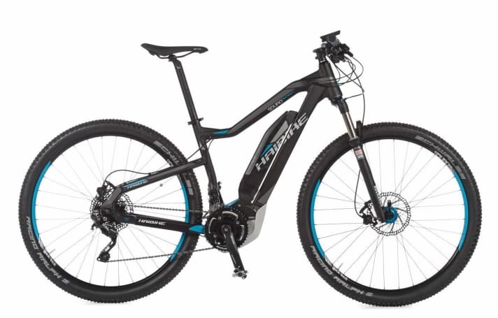   The Haibike Sduro Hardnine RC on test.