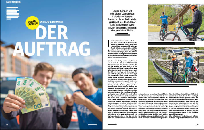   Kann man den Suicide-No-Hander an einem Tag lernen? Wir haben es ausprobiert.