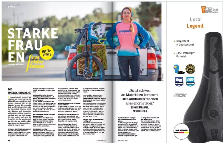 Starke Frauen im Interview: Somayeh Farahani, Vali Höll, Caroline Buchanan, Michelle Parker, Laetitia Immler