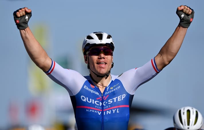 Der Top-Sprinter des Teams Quick-Step Alpha Vinyl: Fabio Jakobsen